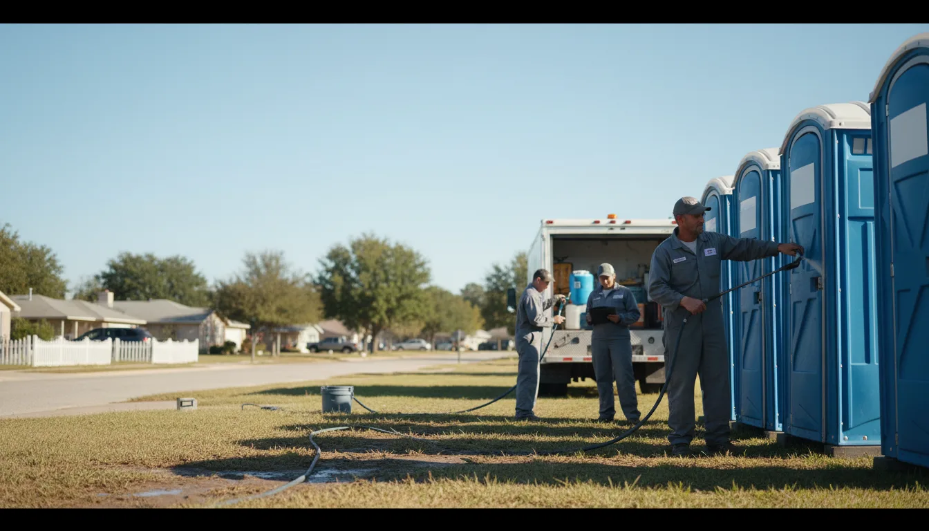 Long-Term Portable Toilet Rental in Carter Lake, IA near me